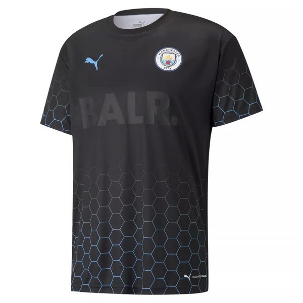 Thailand Trikot Manchester City BALR 2021-22 Schwarz Fussballtrikots Günstig